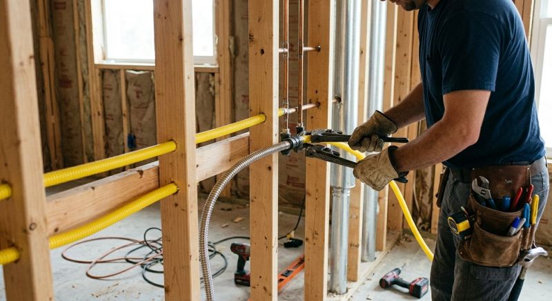 Csst Plumbing Installation in West Palm Beach, FL