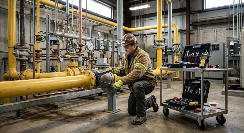 Commercial Gas Line Repair in Fredericksburg, VA