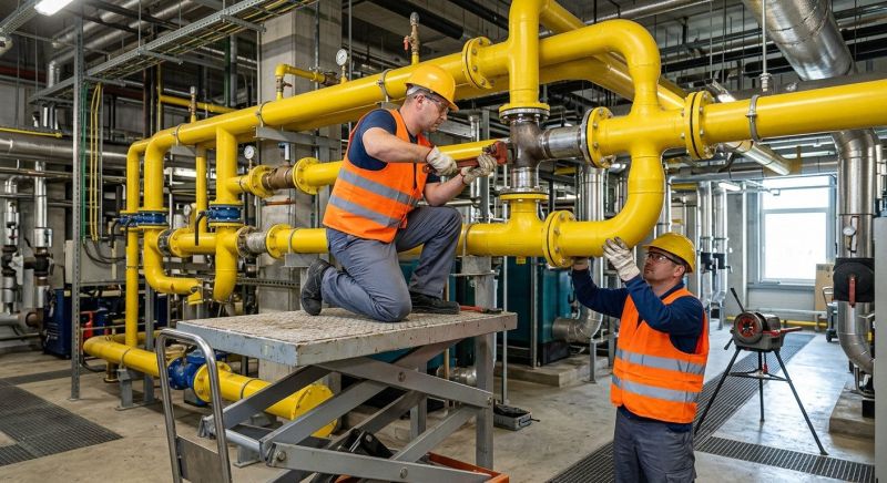 Commercial Gas Line Repair in Columbus, OH
