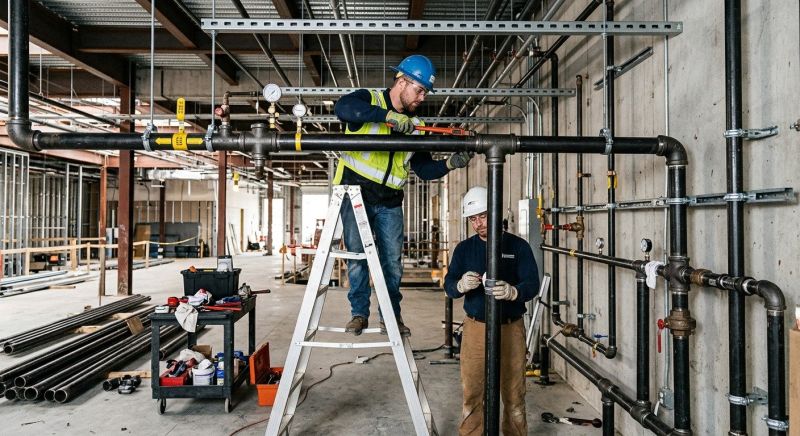 Commercial Gas Piping in Denver County, CO
