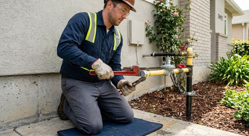 Gas Line Capping in Fredericksburg, VA