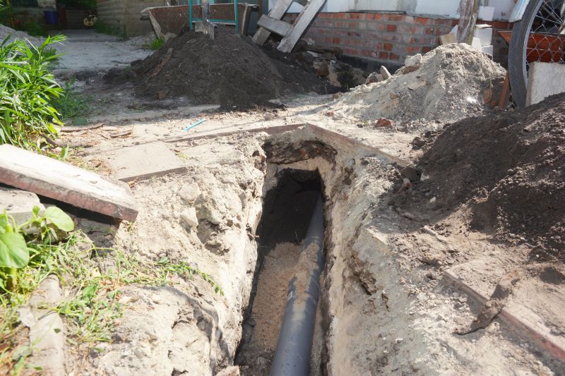 Gas Line Trenching