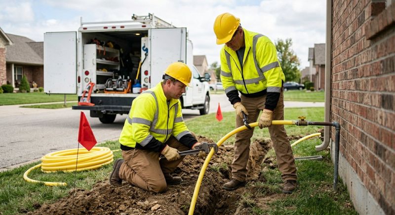 Gas Line Rerouting in San Antonio, TX