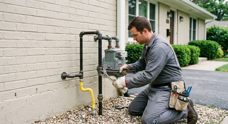 Gas Line Rerouting in Columbus, OH