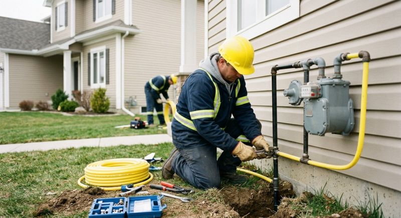 Gas Pipe Installation in Columbus, OH