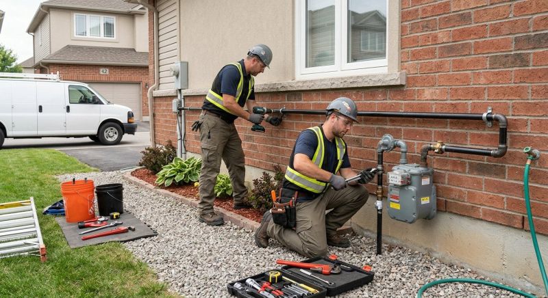 Gas Plumbing Installation in West Palm Beach, FL