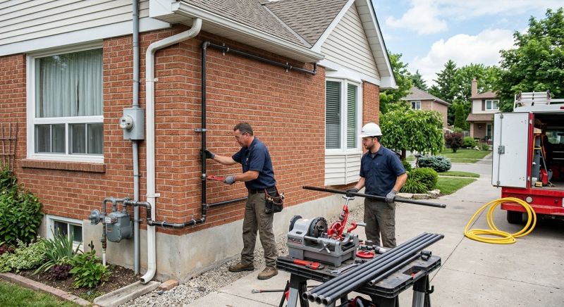 Natural Gas Line Installation in Annapolis, MD