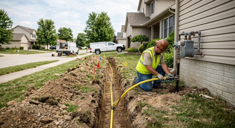 Underground Gas Line Service in Kansas City, MO